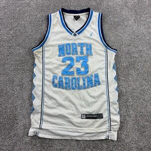 Jordan North Carolina Tar Heels Basketball Jersey Mens S White Michael Jordan 23